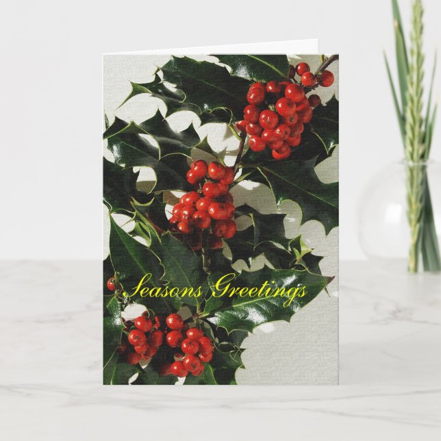 Holly Christmas Modelo (Frente)