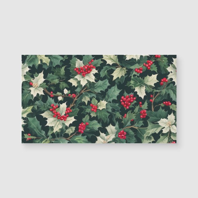 Holly Holiday Pattern (Frente)