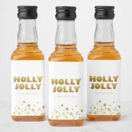 Holly Jolly | Divertido Natal Branco e Dourado Min