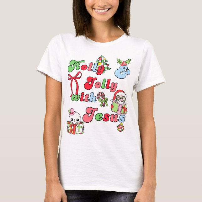 Holly & Jolly T-Shirt (Frente)