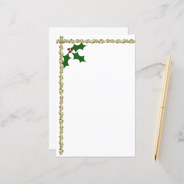 Holly Sai do design (com itens correspondentes) (Frente/Verso In Situ)