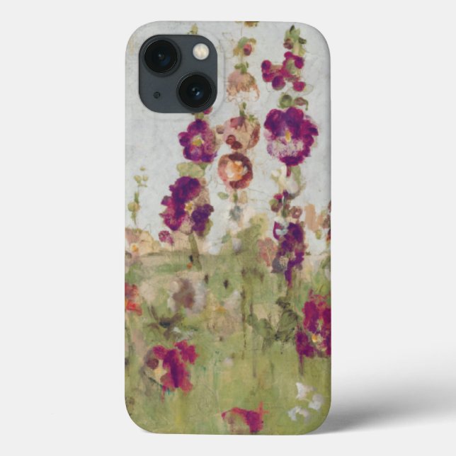 Hollyhocks pelo mar (Verso)