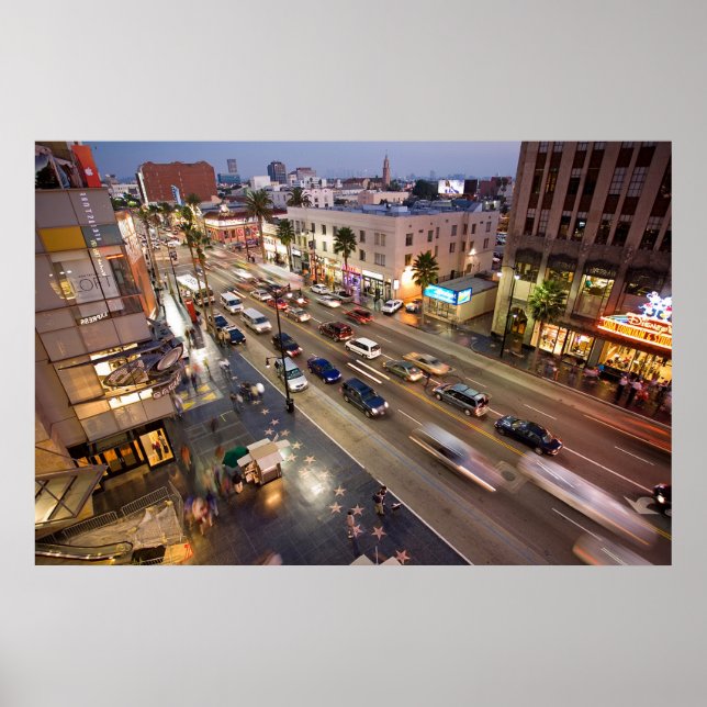 Hollywood Boulevard Los Angeles poster DE 8,99 (Frente)