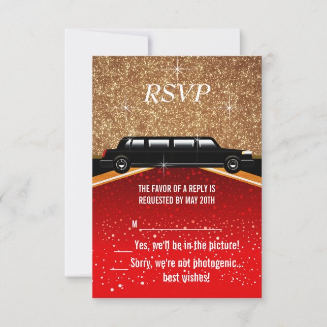 Hollywood Red Carpet RSVP (Frente)