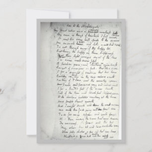 Hológrafo do Ode de Keats a um Pesadelo