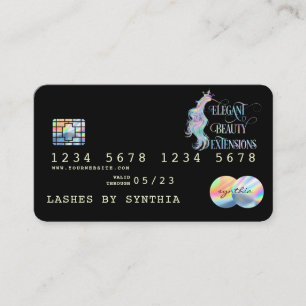 Hológrafo Reduz Cartão de Crédito Moderno