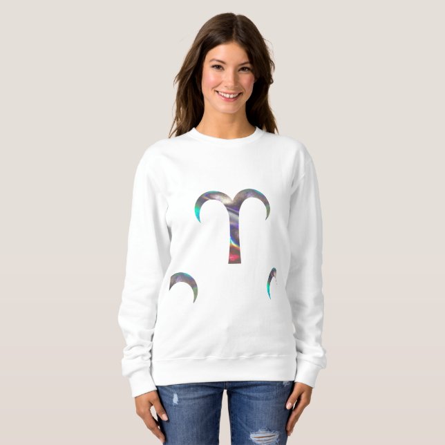 holograma aria mulheres camisa de suor (Frente Completa)