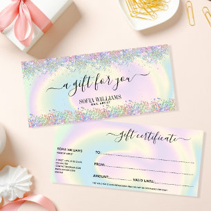 holographic modern holiday trendy girly