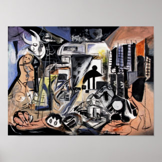 Homage Cubism POSTER / DESIGN por VinnyFish