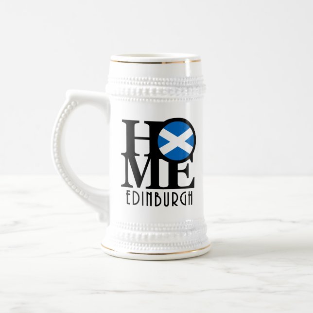 HOME Edinburgh Scotland Beer Caneca de cerveja (Esquerda)