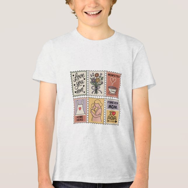 home hero mama design T-Shirt (Frente)