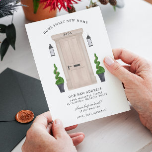 Home Sweet Novo Convite para Movimentação em Cas