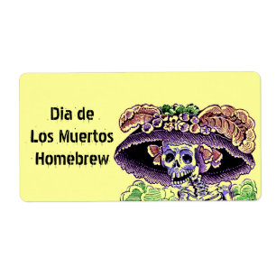 Homebrewing fornece etiquetas da fermentação hom