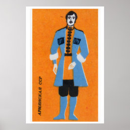 Homem Armênio - Impressão Caixa de Fósforos - Arte