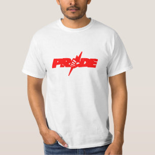 Homem branco de combate do t-shirt dos campeonatos
