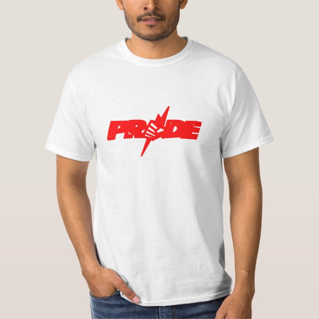 Homem branco de combate do t-shirt dos campeonatos (Frente)