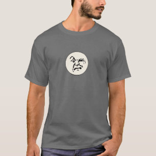 Homem da lua - excremento injustificado - t-shirt