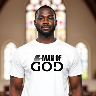 Homem de Deus - Camiseta do Homem que Reza