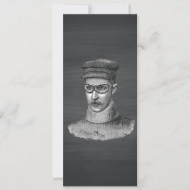 Homem de Óculos de Vapor de Quadro Preto