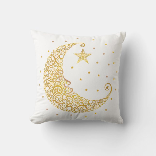 Homem Dourado na Almofada da Lua (Frente)
