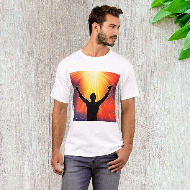 Homem Espiritual Significa T-Shirt (Criador carregado)