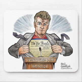 Homem Mousepad da constituição de Paul da margem