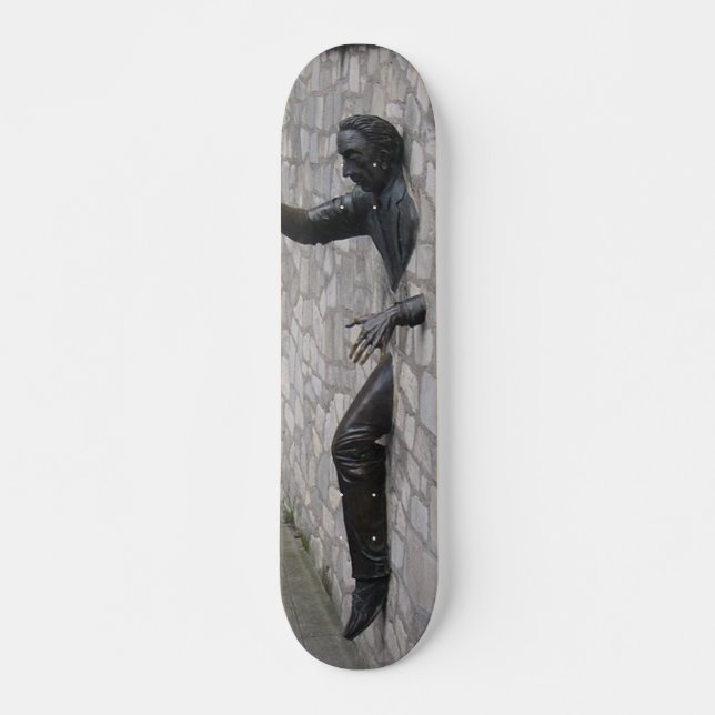 Homem no skate de Paris (Frente)