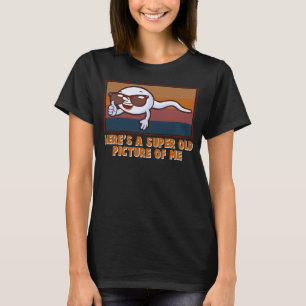 Homem Velho Engraçado Camiseta de Aniversário Brin