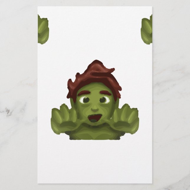 homem zombie emoji (Frente)