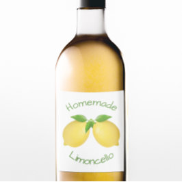 Homemade Limoncello