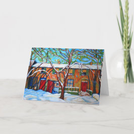 Homenagem ao cartão de Lawren Harris