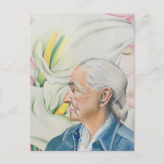 Homenagem ao Cartão O'Keeffe Georgia