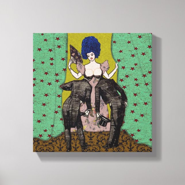 Homens Baldes ~ 10x10,75 Canvas Espessa (Frente)