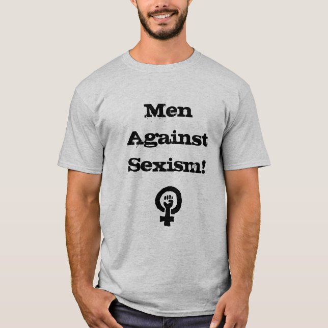 Homens contra a camisa do sexismo (Frente)