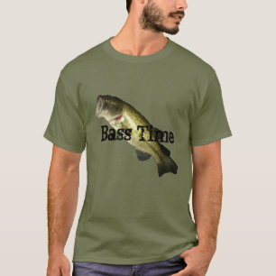 Homens da boca da pesca da perda o t-shirt dos