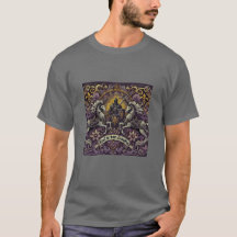 Homens da camiseta medieval
