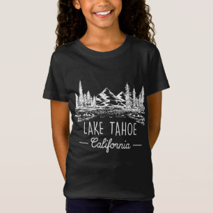 Homens da Família Viagem do Lago Tahoe Camisetas d