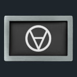 homens da fivela de cinto do anarquista especiais<br><div class="desc">Para fazer a aro do metal na parte de trás da curvatura que une ao vestido da correia de couro deixado como em minha fivela de cinto da guerra civil (uma correia dos homens),  o immage do círculo-um é invertido.  O A olhará apropriado quando gasto.</div>