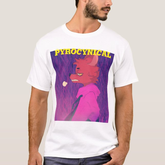 Homens de Fanart do t-shirt de Pyrocynical (Frente)