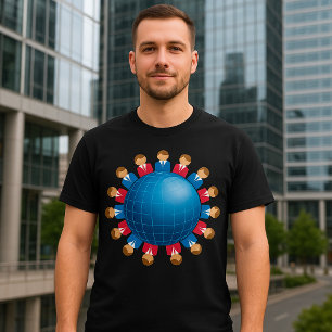 Homens De Negócios E Mulheres Mem Camisa