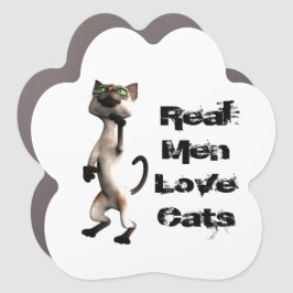 Homens de verdade adoram gatos