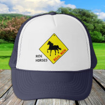Homens de Verdade Andam a Cavalo - Boné de Caminho