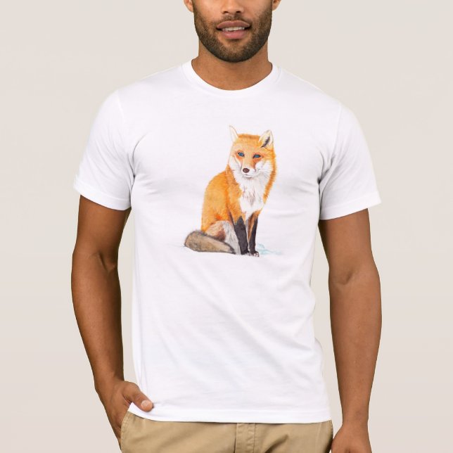 Homens do t-shirt do Fox (Frente)