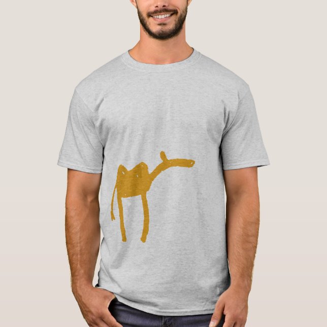 Homens do t-shirt do guia de Indy (Frente)