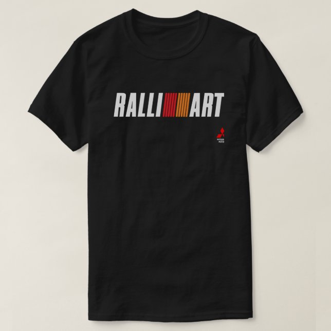 Homens Mitsubishi Ralliart Clássico T-Shirt (Frente do Design)