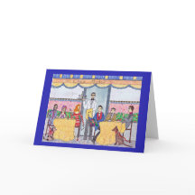 Homens, mulheres, cães que flertam, cartão do café