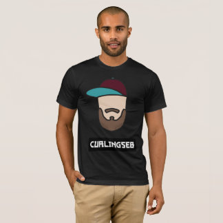 Homens pretos do t-shirt de Curlingseb