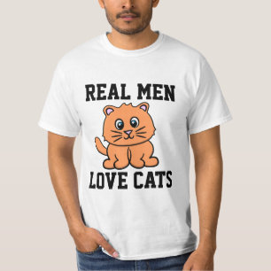 HOMENS REAIS ADORAM GATOS T-SHIRTS