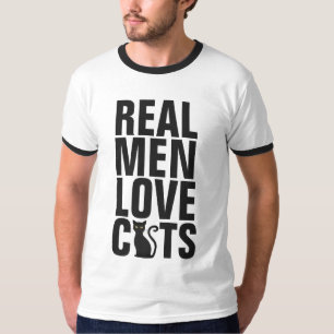 HOMENS REAIS ADORAM GATOS T-Shirts
