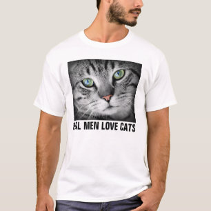 HOMENS REAIS ADORAM GATOS T-shirts